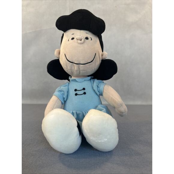 Kohl’s Cares 2019 Peanuts Lucy Blue Dress Plush Doll 14" - Picture 1 of 8